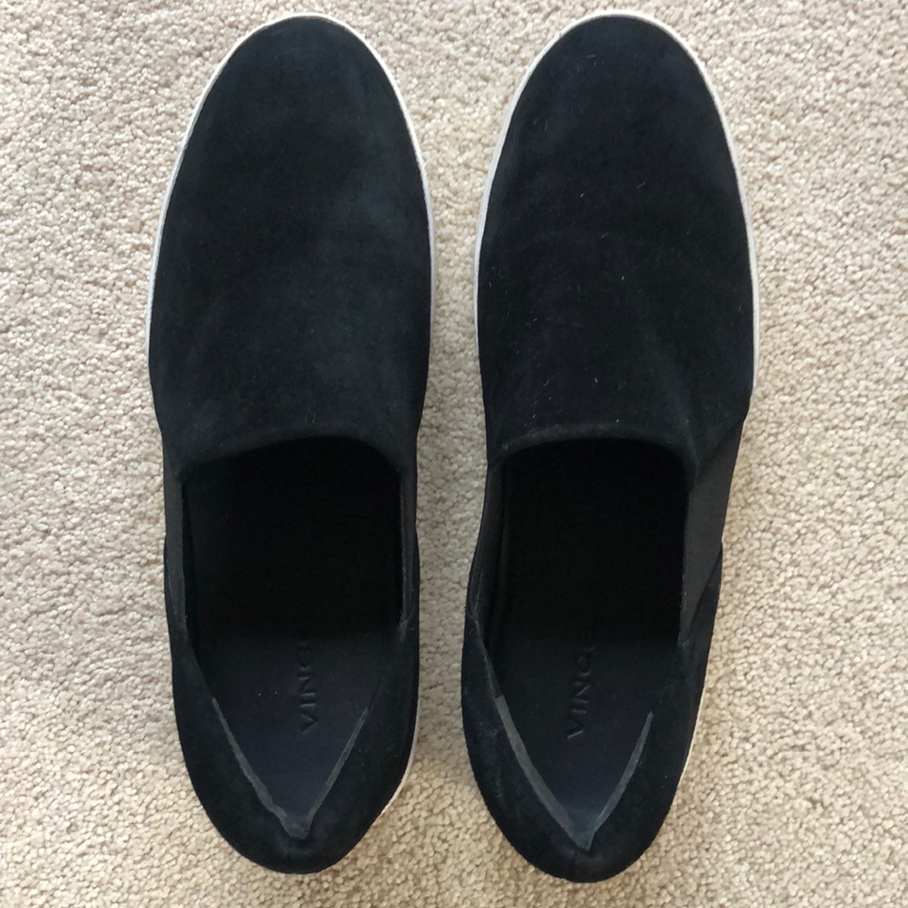 Vince Warren Suede Platform Sneaker - image 1